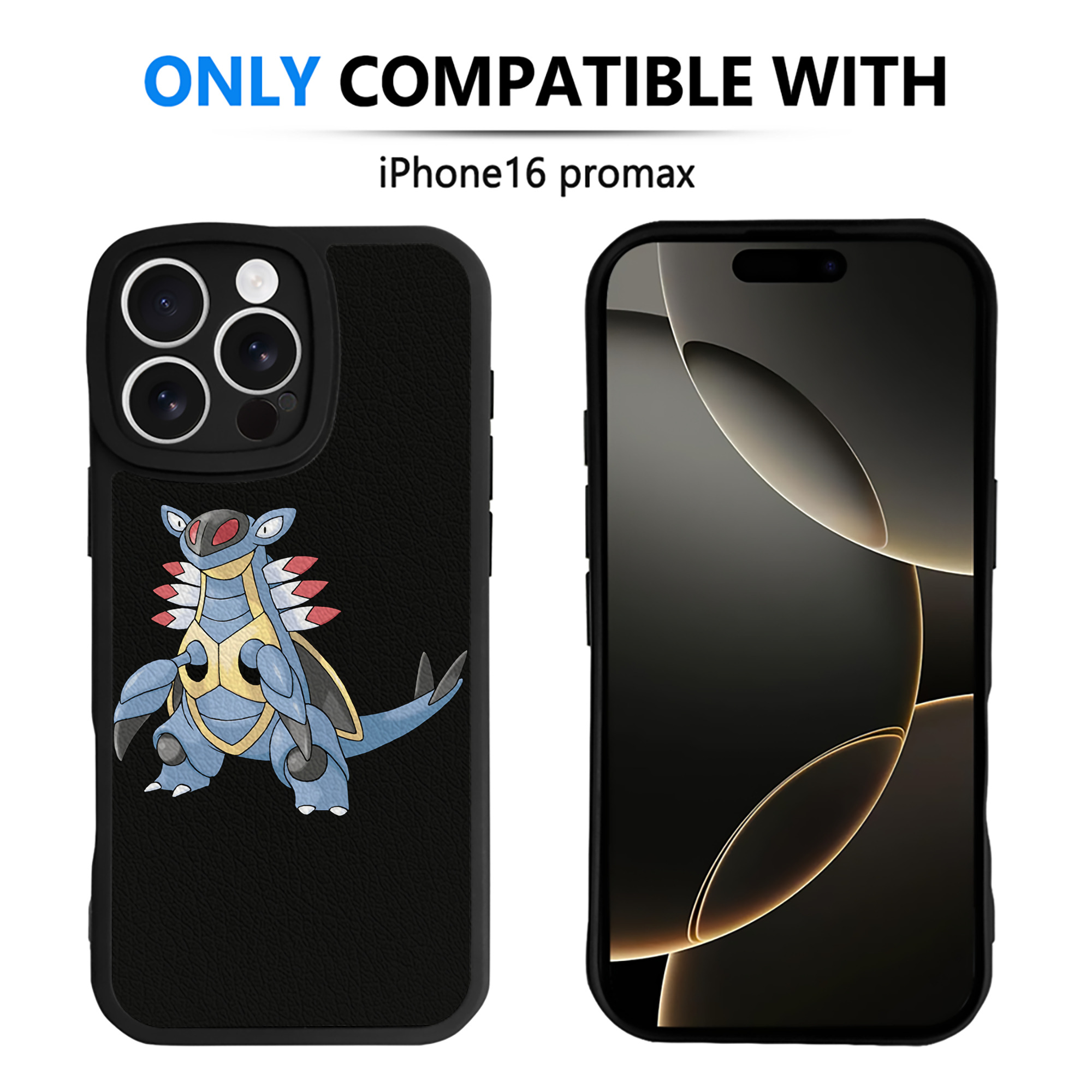 （画像用） ポケットモンスター Pokémon 【iPhone 16シリーズ対応】シリコンスマホケース（レザー調） 材質：シリコン